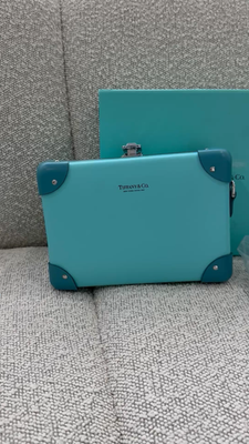Tiffany & Co. Globe-Trotter Limited Edition Mini Case with Strap