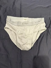 C-IN2 men white  low rise brief underwear 