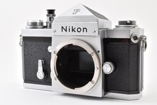 SN 724xxxx MINT Nikon F Eye Level Silver 35mm SLR Film Camera Body From JAPAN