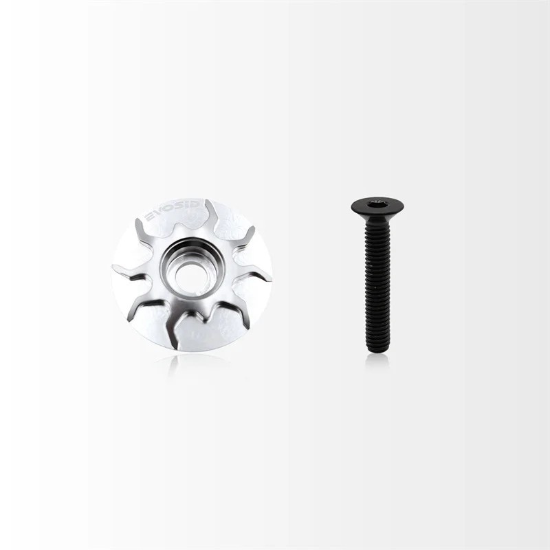 Bike Headset Cap Alloy MTB Road Fork Tube Cover Bolt Lightwe