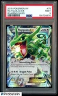 2015 Pokemon XY Roaring Skies #75 Rayquaza EX PSA 9 MINT