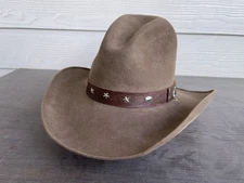Custom Greeley Beaver 20 Felt 7 1/8 Western Cowboy Hat Yellowstone Gus $1,089