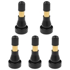 5PCS TR600HP High Pressure Car Tire Valve Stem, Heavy Duty Brass Rubber Car