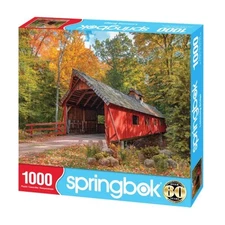 Loonsong Bridge 1000 Piece Jigsaw Puzzle Springbok New Sealed Read