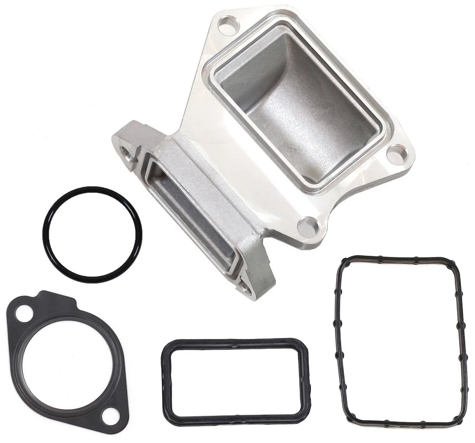 通用高流量油冷却器升级套件 2001–2019 年 Duramax 柴油 LB7 LLY LBZ LML L5P — 第 3/4 张图片