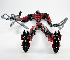 LEGO Technic Bionicle 2005 #8756 Sidorak 100% w/man. no canister