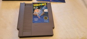 1987 Tecmo Nintendo Original NES STAR FORCE Video Game With Manual & Holder
