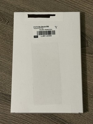Apple iPhone 13 Pro Max Genuine OEM OLED Screen Replacement - Brand New Sealed