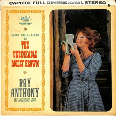 Ray Anthony The Unsinkable Molly Brown LP Capitol Stereo ST 1576 Swing