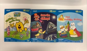 VTech Bugsby Bugsy Worm Reading System 3 Books & cartridges