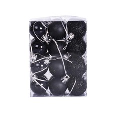 30MM CHRISTMAS DECOR BAUBLES TREE XMAS BALLS PARTY WEDDING ORNAMENT 24PCS UK