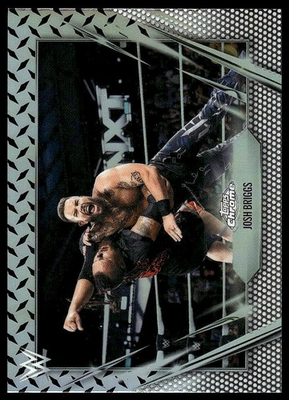 #ad 2026 Topps Chrome WWE #187 Josh Briggs Diamond Plate Refractor $1.99