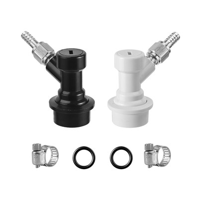 Dbgogo 1 Pairs Corny Keg Ball Lock Quick Disconnect Set, Home Brewing Corneli...