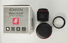 Rokinon 24mm F2.8 AF Autofocus Compact Wide-Angle Full Frame Sony E-mount