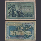 German Reich 5 Mark DEU-52a Ro.22 P#8 Reich Debt Administration [63745
