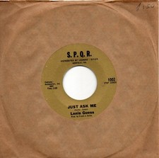 Lenis Guess:Just ask me/Workin' for my baby:S.P.Q.R.:US