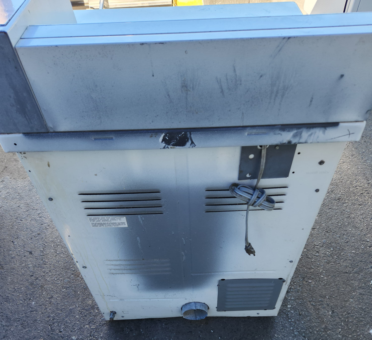 MAYTAG COIN OPERATED FRONT LOAD GAS DRYER MODEL DG26CS SERIAL NO
