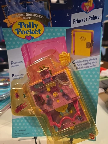 Polly Pocket Princess Palace~Enchanted Storybooks Playset~1996~See Description