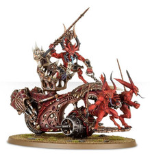 Rendmaster, Herald of Khorne on Bloodthrone Chaos Daemons Warhammer 40K Sigmar