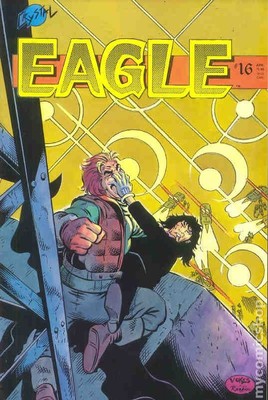 Eagle #16 VF 1988 Stock Image