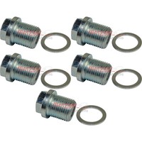 5X Metzger ÖLablassschraube MIT Dichtung M18X1,5 AußEnsechskant ÖLwanne ÖLwechse