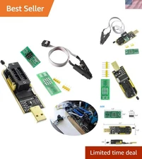 Compact CH341A USB Programmer - 24/25 EEPROM Writer with Waterproof Capability