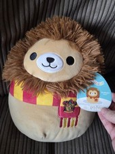 Squishmallows Harry Potter Gryffindor Lion 10 Inch 25cm Squishmallow Plush BNWT