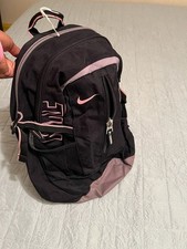 Nike Black and Pink Sport Backpack