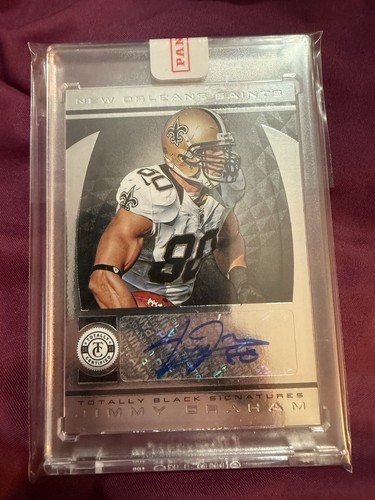 2013 Panini Totally Certified Football #122 Jimmy Graham Auto 1/1 Still Sealed