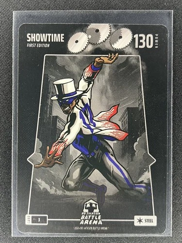 Shohei Ohtani (Showtime) - 2024 Bo Jackson Battle Arena 1st Edition Steel #3