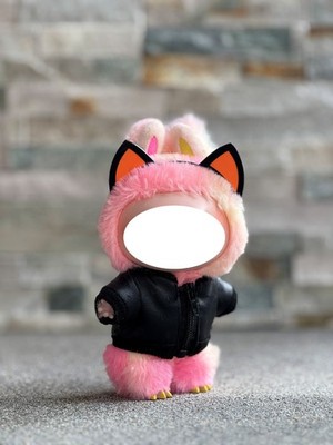 Halloween Cat Ear Headband for Bubu Plush: 3D Printed Doll