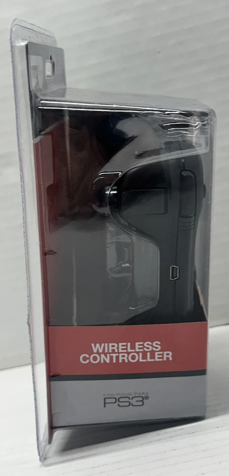 TTX Tech PS3 Wireless Controller Black New In Package - Image 2 of 4