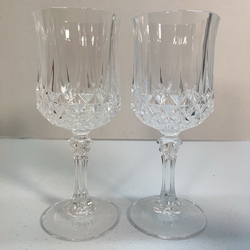 Cristal D'Arques | Longchamp Water Goblets (8oz, Set of 2) | Excellent Condition