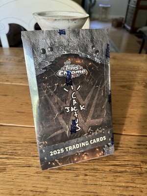 Cactus Jack Hobby Box Travis Scott 2025 Topps Chrome  WWE  - IN HAND - FAST SHIP