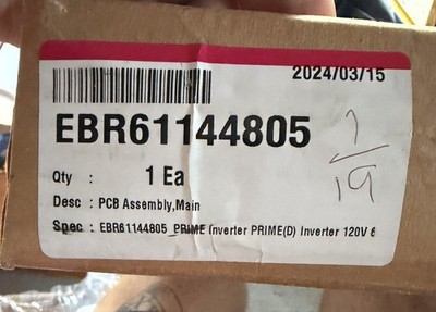 LG PCB Assembly Main - EBR61144805
