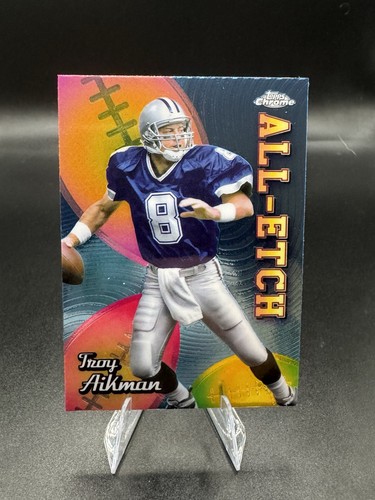 2024 Topps Chrome Troy Aikman All-Etch Cowboys #CAE-TA - Imagen 1 de 2