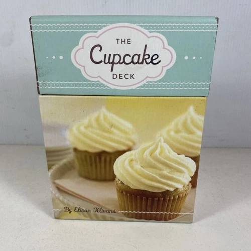 The Cupcake Deck by Elinor Klivans Flash Cards Cooking Recipes Food