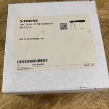 NEW SIEMENS DSC 500-696872 DUAL SYNC CONTROL MODULE, RED
