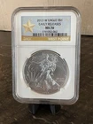 2013-W  American Silver Eagle NGC MS70 Early Releases