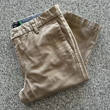 Dockers Pants Mens 30x30 Slim Chino Khakis Beige Stain Defender Stretch Casual