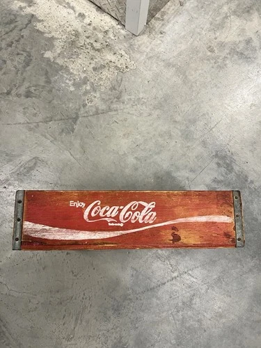 Vintage Coca-Cola 32 Bottle Case Wooden Crate Tray Jonesboro Arkansas
