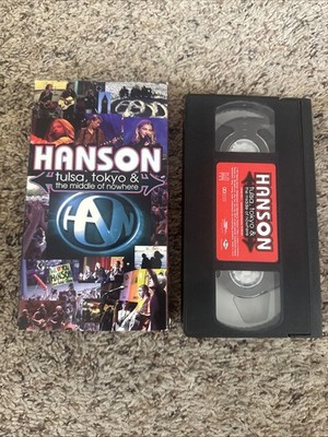 Hanson: Tulsa, Tokyo, and the Middle of Nowhere (VHS, 1997) MMMBop