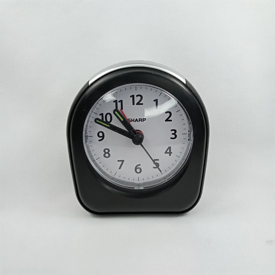 Vintage Tech Analog Alarm Clock Sharp Electronics With Snooze Light 2000s - Image 3 of 4