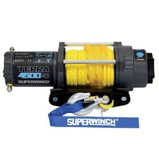 Superwinch 1145270 Terra 4500sr Powersports 4500lb 12v Dc Winch Wsynthetic Rope