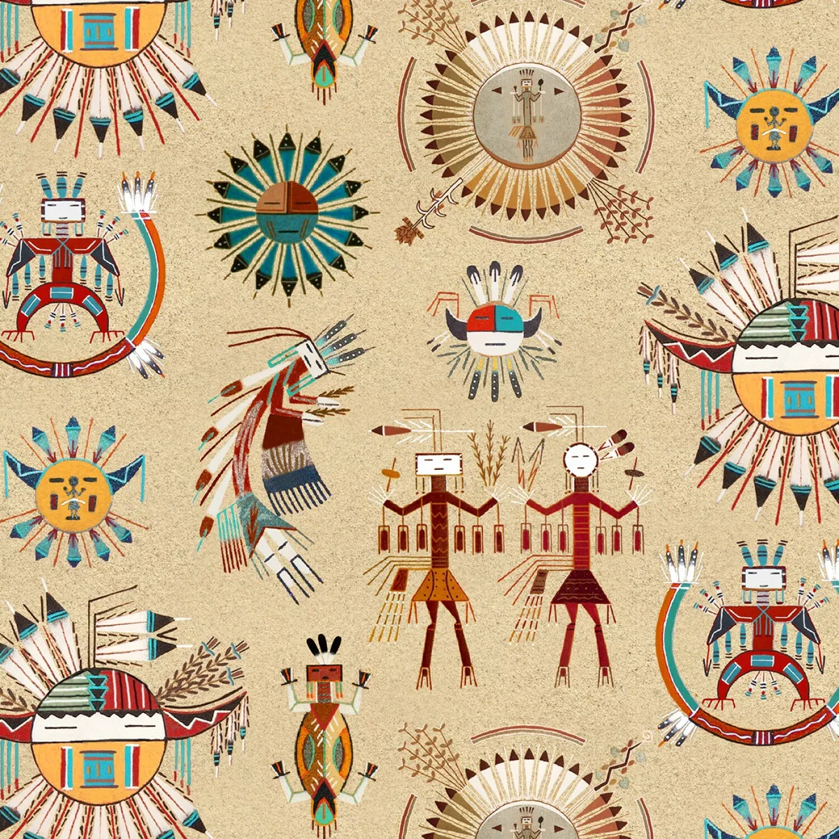 Fabric on sale native american