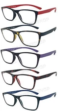 Memory ULTEM (High End Material) Frame Clear Lens Reading Glasses +1.00 to +4.00