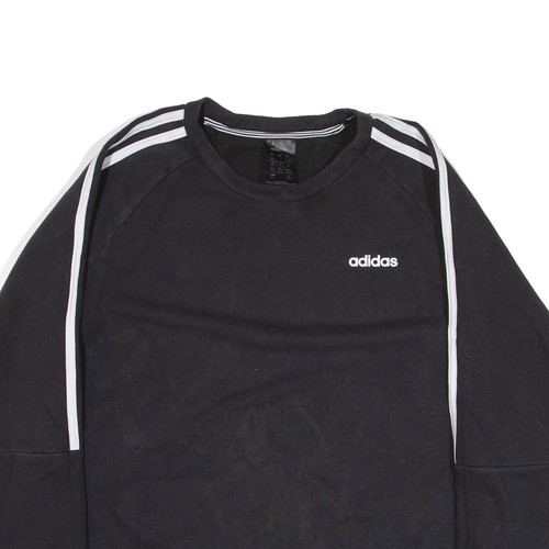 ADIDAS Sweatshirt Black Girls L - Picture 2 of 6