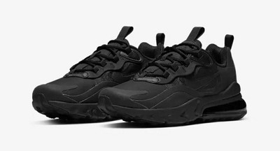 plain black trainers size 4