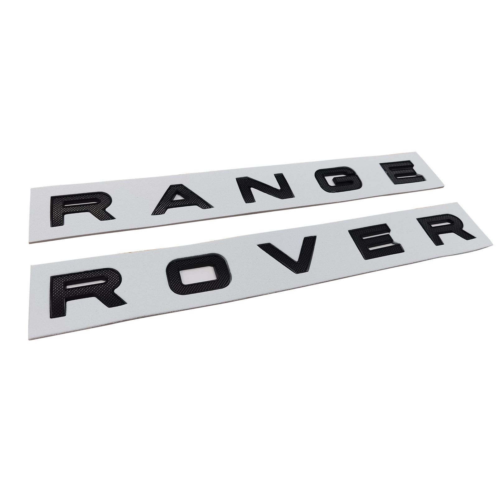 3D Matte Black Front Hood Emblems Letters Sport Nameplate For RANGE