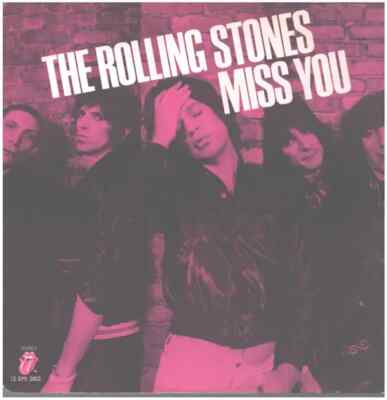The Rolling Stones Miss You 12inch ２枚セット The Rolling Stones Miss You PINK VINYL Vinyl Single 12inch NEAR